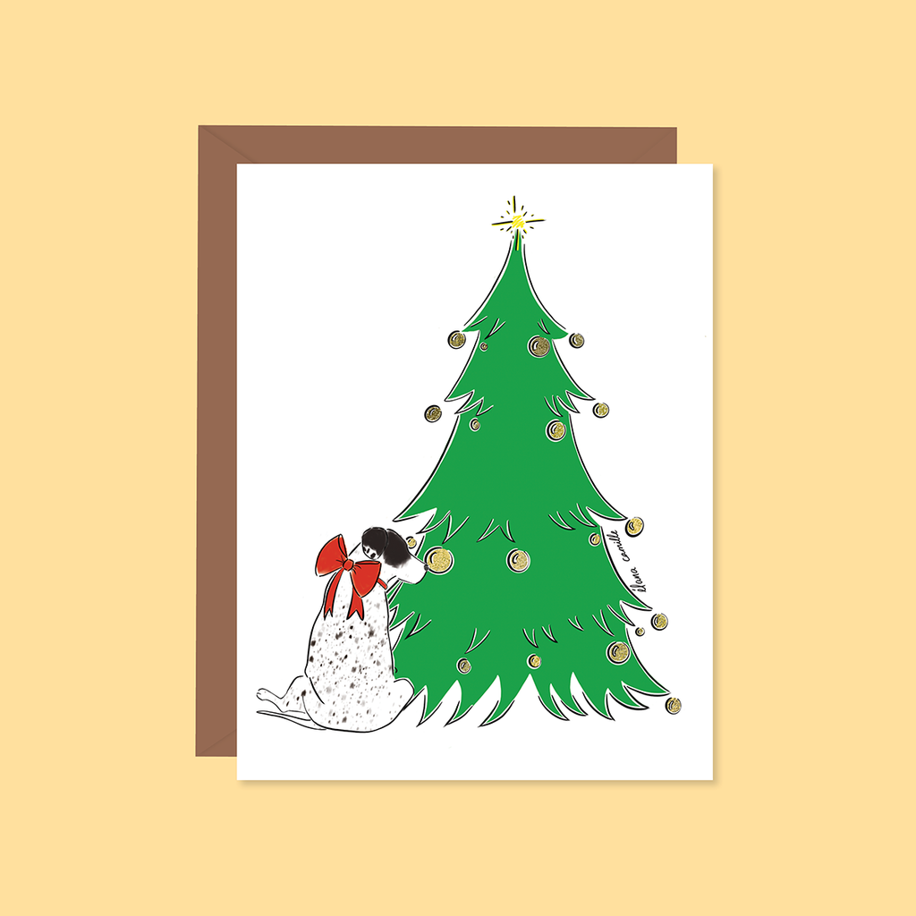 Zelda & Her Christmas Tree