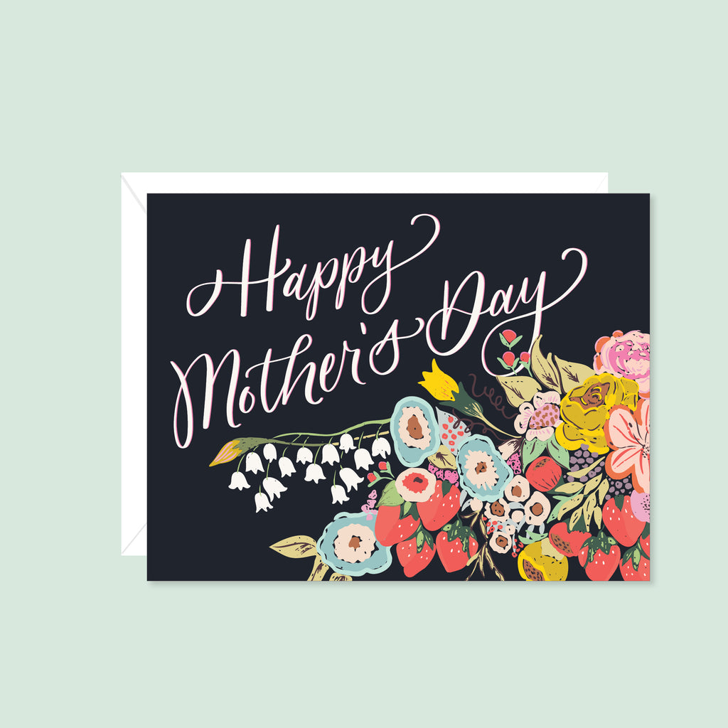 Happy Mother's Day (Dark Floral)