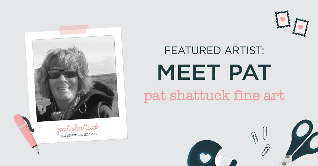 Mail's here! Watercolour artist Pat Shattuck shares her creative journey & advice to future entrepreneurs