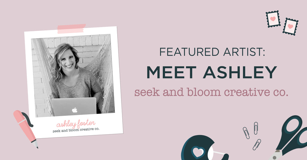 Mail's here! Pressed floral artist Ashley Foster shares her passion for botanical designs