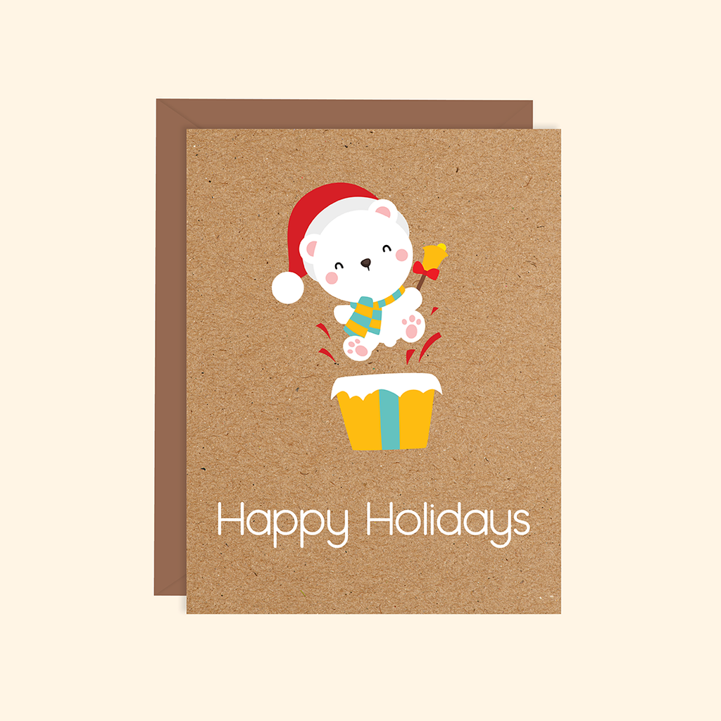 Happy Holidays Polar Bear