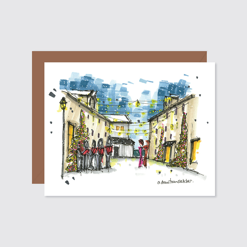 Carollers at the Historic District