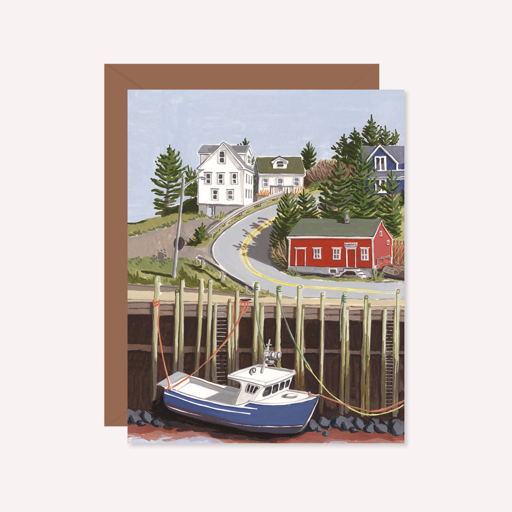 Halls Harbour Notecard