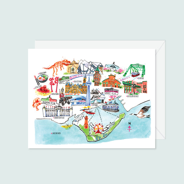 Toronto Map | Paper Hearts Post Office