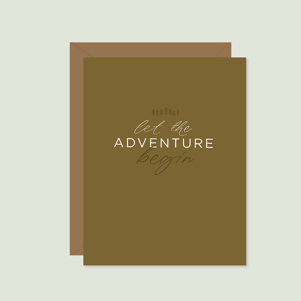 Let the Adventure Begin