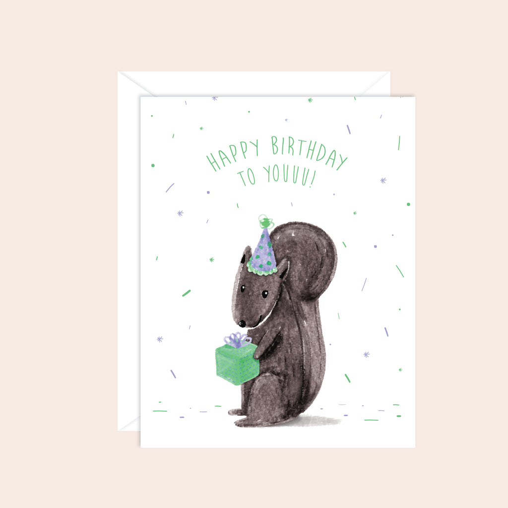Happy Birthday to Youuu Squirrel