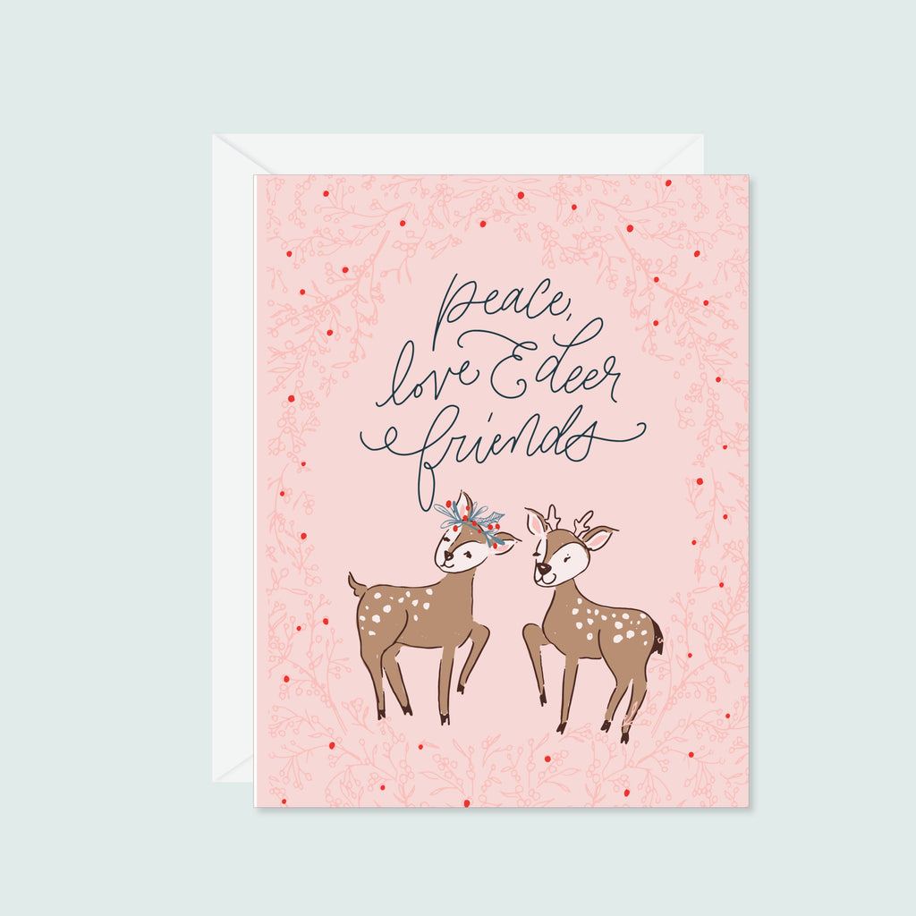 Peace, Love & Deer Friends
