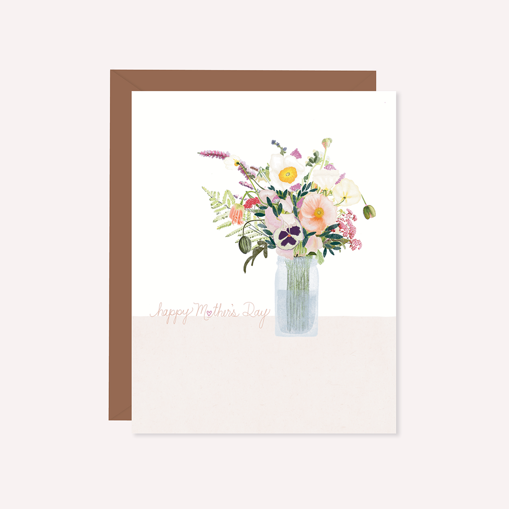 Flowers In A Mason Jar