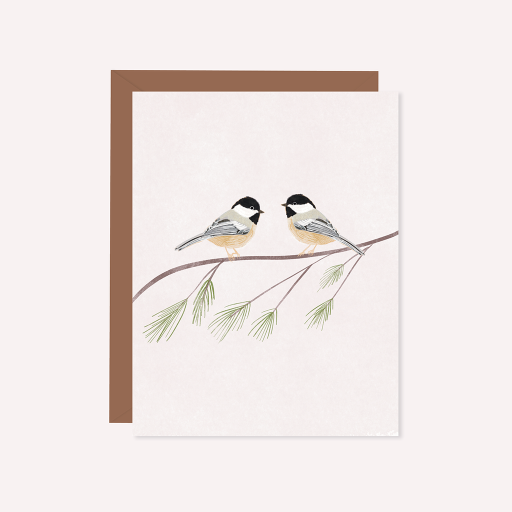 Chickadee Note Card