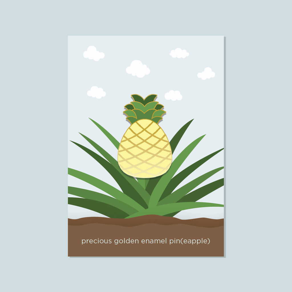 Precious Enamel Pin(eapple)