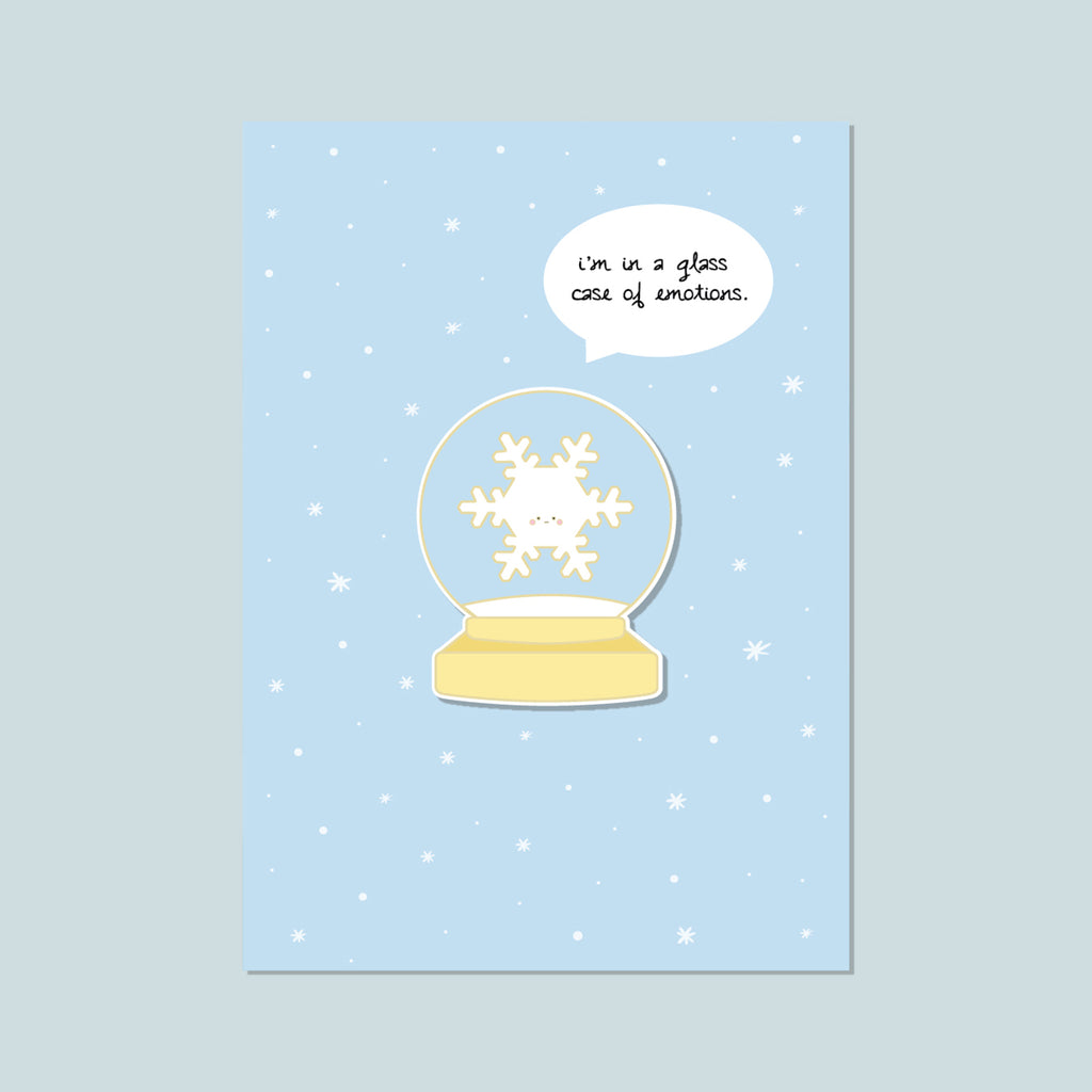 Snow Globe Enamel Pin