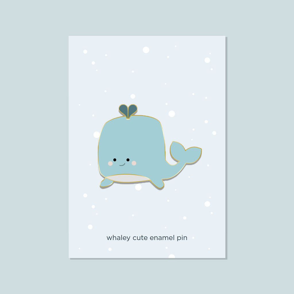 Whaley Cute Enamel Pin